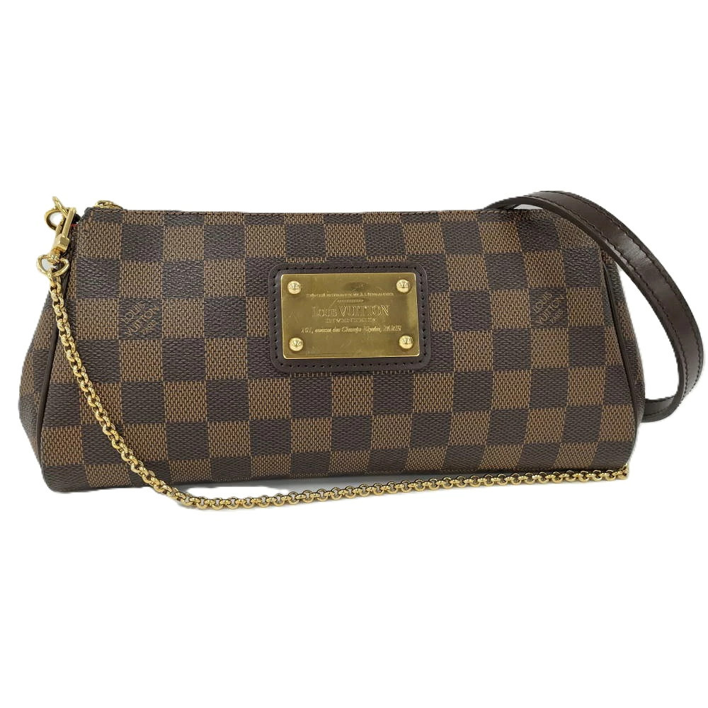 Louis Vuitton Eva Bag Damier Ebene Brown